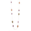 Sienna Modern Classic Gold-filled Long Necklace Close Up by INIZI