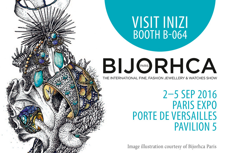 INIZI at Booth B-064, Bijorhca Paris 2016