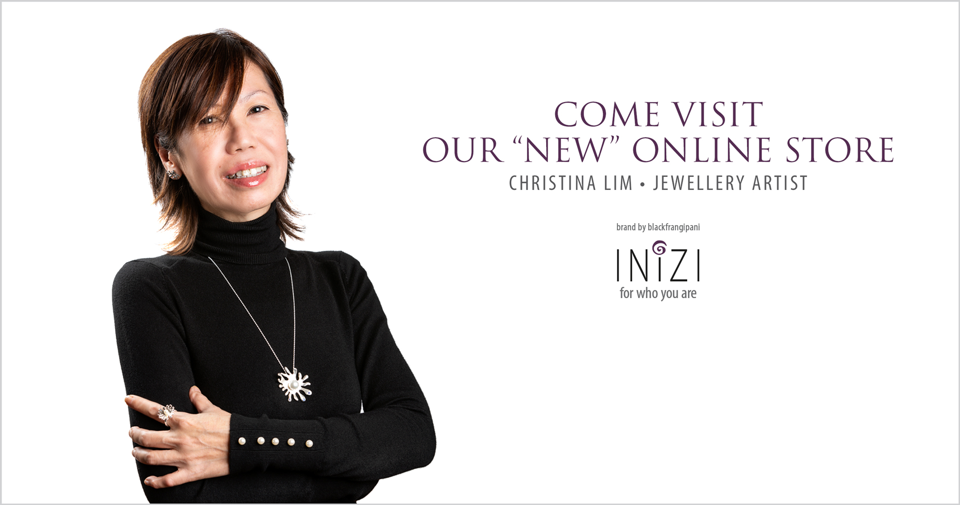 Christina Welcomes You to INIZI Revamped Online Store