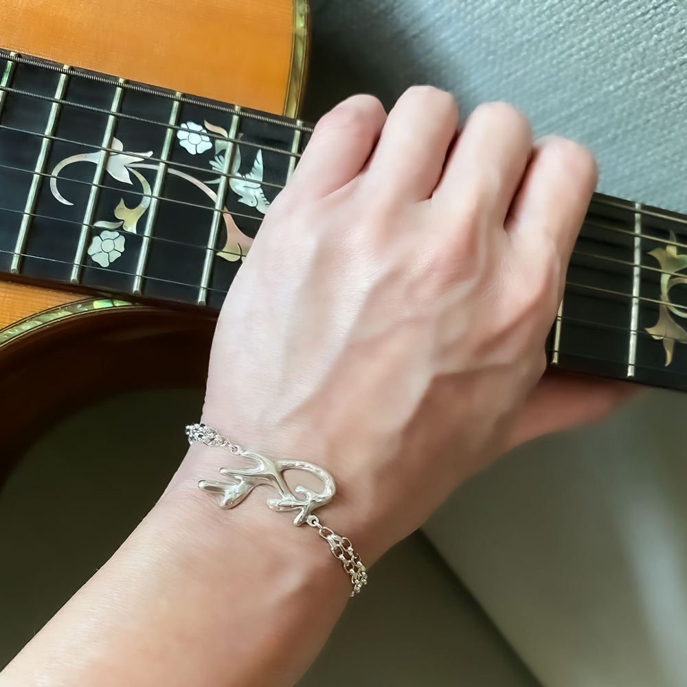 Coralini Textured Bracelet by INIZI